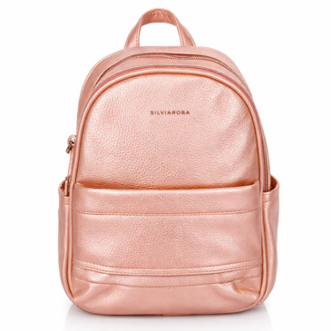 Silvia Rosa női hátizsák rosegold színben