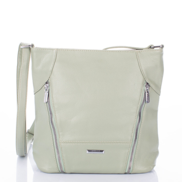 Silvia Rosa sokzsebes  női oldaltáska zöld színben