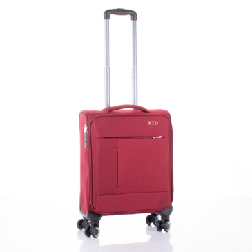 Ultrakönnyű WIZZAIR RYANAIR méretű kabinbőrönd 55 x 40 x 20 cm bordó színben