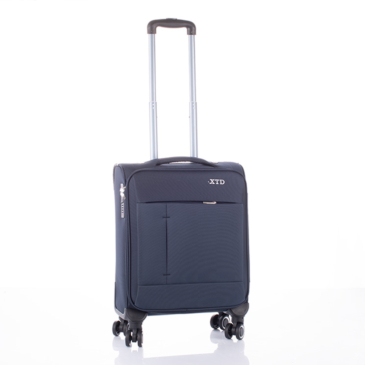 Ultrakönnyű WIZZAIR RYANAIR méretű kabinbőrönd 55 x 40 x 20 cm sötétkék színben