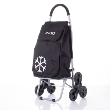 Nagyméretű ultrakönnyű lépcsőjáró gurulós bevásárlókocsi Termozsebbel