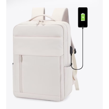 Vízálló  Többfunkciós Tágas Utazó Hátizsák USB csatlakozóval WizzAir méretű 40x30x20 cm 