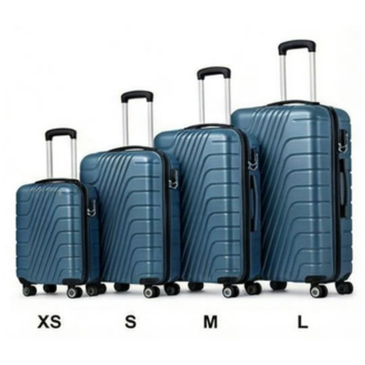 4 részes bőrönd szett dupla kerékkel