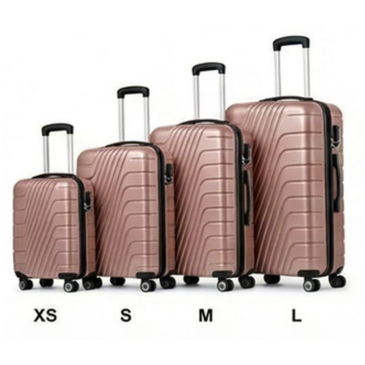 4 részes bőrönd szett dupla kerékkel