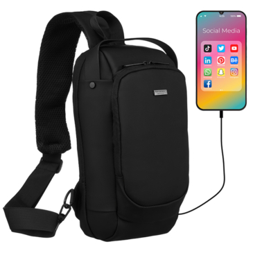 Peterson Testtáska USB csatlakozóval