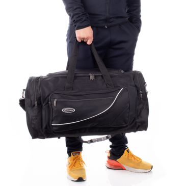 Sport és Utazótáska nagyméretű fekete színben