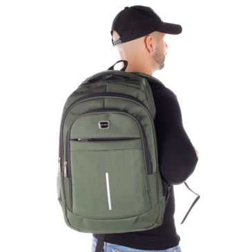  Laptoptartós Hátizsák szürke színben 8003-grey