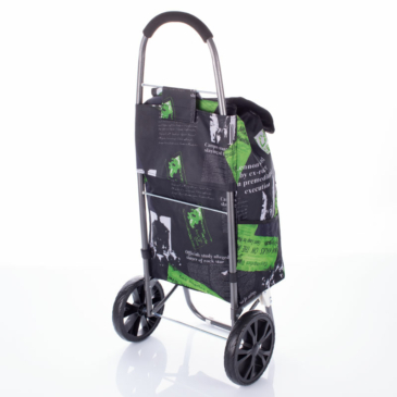 Sokzsebes Gurulós bevásárlókocsi jeans mintás