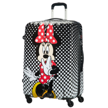 American Tourister Disney Legends Minnie PolkaDots Spinner bőrönd 75 cm-es