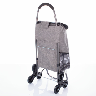 Nagyméretű ultrakönnyű lépcsőjáró gurulós bevásárlókocsi bordó