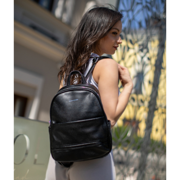 Silvia Rosa női hátizsák fekete