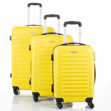 LEONARDO DA VINCI 3 részes bőrönd szett