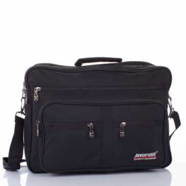 AdventureR Férfi válltáska Fekete színben AT515-black