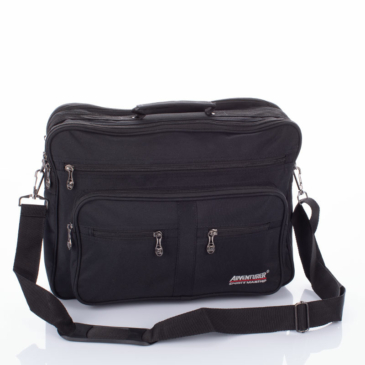 AdventureR Férfi válltáska Fekete színben AT515-black