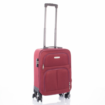 Leonardo Da Vinci Bőrönd kabin méret kivehető kerékkel