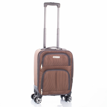 Leonardo Da Vinci Bőrönd kézipoggyász méret kivehető kerékkel