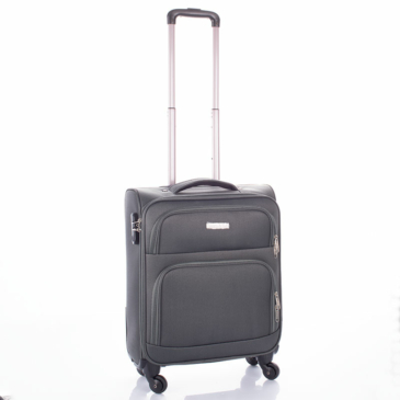Leonardo Da Vinci  WIZZAIR RYANAIR méretű kabinbőrönd 55 x 40 x 20 cm szürke színben