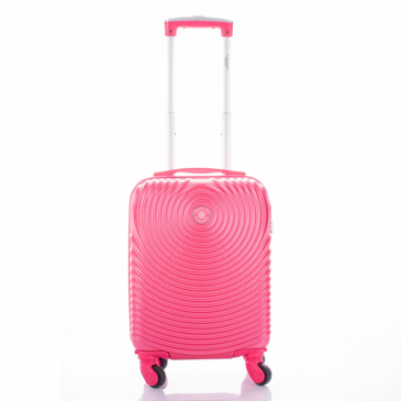 LEONARDO DA VINCI Bőrönd kabin XS méret kivehető kerékkel Keményfalú WIZZ ingyenes kabinbőrönd