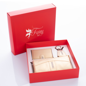 Fairy Crystal köves pénztárca kártyatartó kulcstartó ajándékcsomag