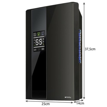 1,5 literes elektromos páramentesítő és légtisztító – 65W – fekete