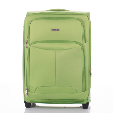 Travelway Prémium Bőrönd Kézipoggyász méret 40 x 30 x 20 cm Világoskék színben