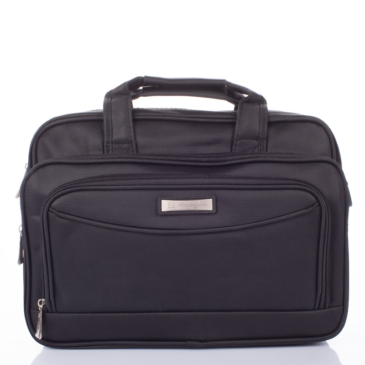 Fekete üzleti táska laptoptartóval 