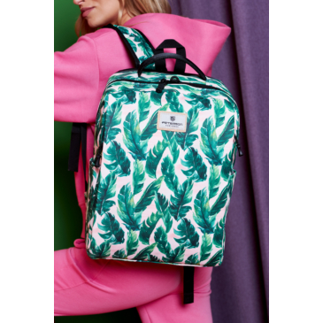 Laptoptartós városi hátizsák Divatos mintával