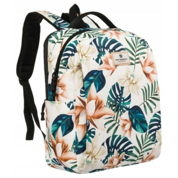 Laptoptartós városi hátizsák Divatos mintával