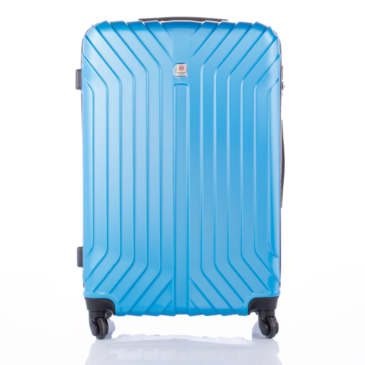 LEONARDO DA VINCI 507 Bőrönd nagy méret Világoskék színben