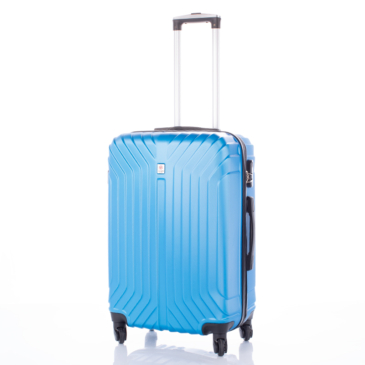 LEONARDO DA VINCI 507 Bőrönd nagy méret Világoskék színben