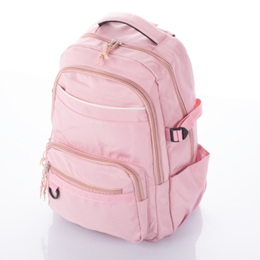 Többfunkciós Tágas Hátizsák, WizzAir méretű 40x30x20cm, rose színben