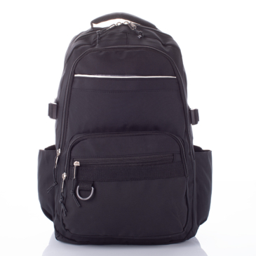 Többfunkciós Tágas Hátizsák, WizzAir méretű 40x30x20cm, fekete színben