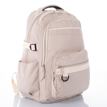 Többfunkciós Tágas Hátizsák, WizzAir méretű 40x30x20cm, Bézs színben