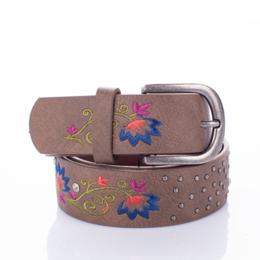 Női öv taupe színben