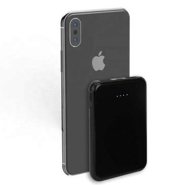 Mini Powerbank csatlakozó kábellel 10000 mAh Fehér