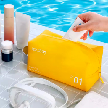 Vízálló szilikonos piperetáska