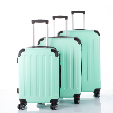 3 részes bőrönd szett dupla kerékkel