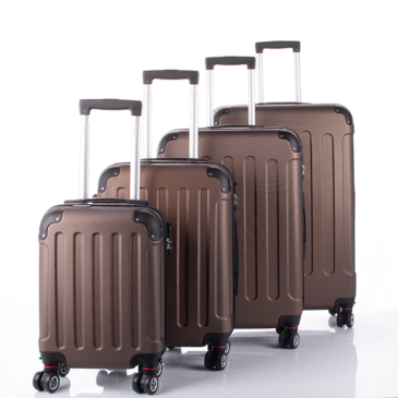 4 részes bőrönd szett dupla kerékkel