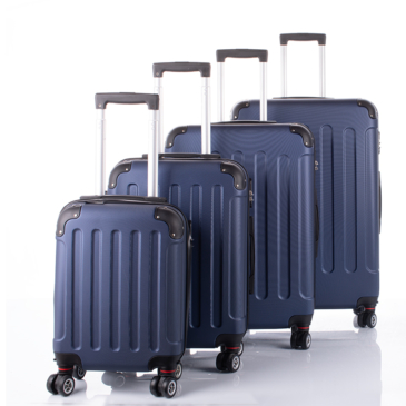 4 részes bőrönd szett dupla kerékkel