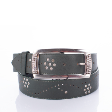 Különleges női öv 100 cm Zöld