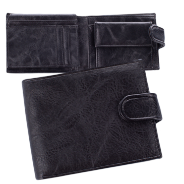 Férfi pénztárca fekete színben 