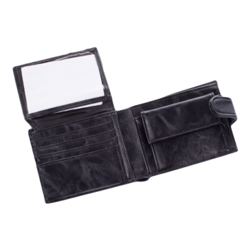 Férfi pénztárca fekete színben 