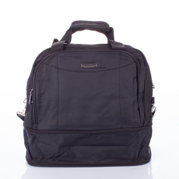 WIZZAIR-RYANAIR Fedélzeti táska fekete színben 40 x 30 x 20 cm bővíthető