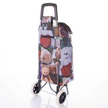 Amica Moda gurulós bevásárlókocsi macis