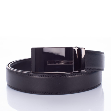 Ramsey London automata Férfi bőr öv fekete színben 130cm