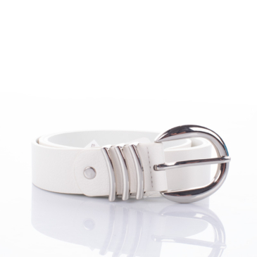 Különleges női öv 95 cm Fehér színben