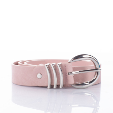Különleges női öv 95 cm Púder színben