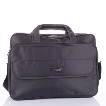 Bővíthető ultraerős üzleti táska szürke színben