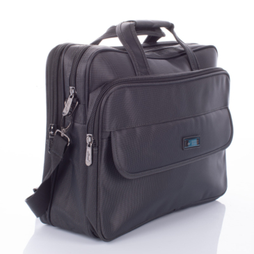 Bővíthető ultraerős üzleti táska szürke színben