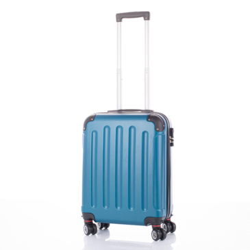 Keményfalú Bőrönd kabin méret: 55 x 40 x 20 cm kivehető  dupla  kerékkel